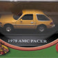 Motor Max 73950FC 1:87 Scale Fresh Cherries Yellow 1978 AMC Pacer