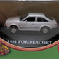 Motor Max 73950FC 1:87 Scale Fresh Cherries White 1981 Ford Escort