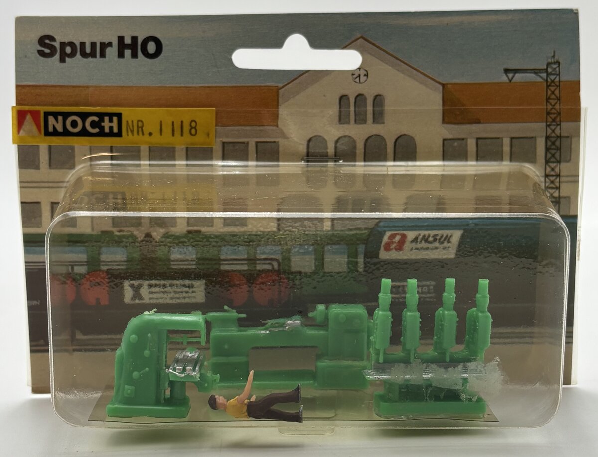 Noch 1118 HO Workers with Machinery Figures (Set of 3)