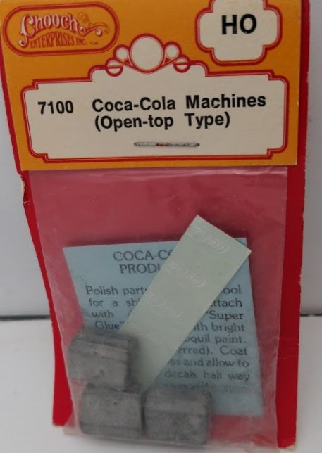Chooch Enterprises Inc 7100 HO Open-Top Type Coca-Cola Machine