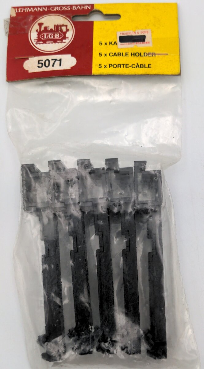LGB 5071 G Cable Holder (Pack of 5)