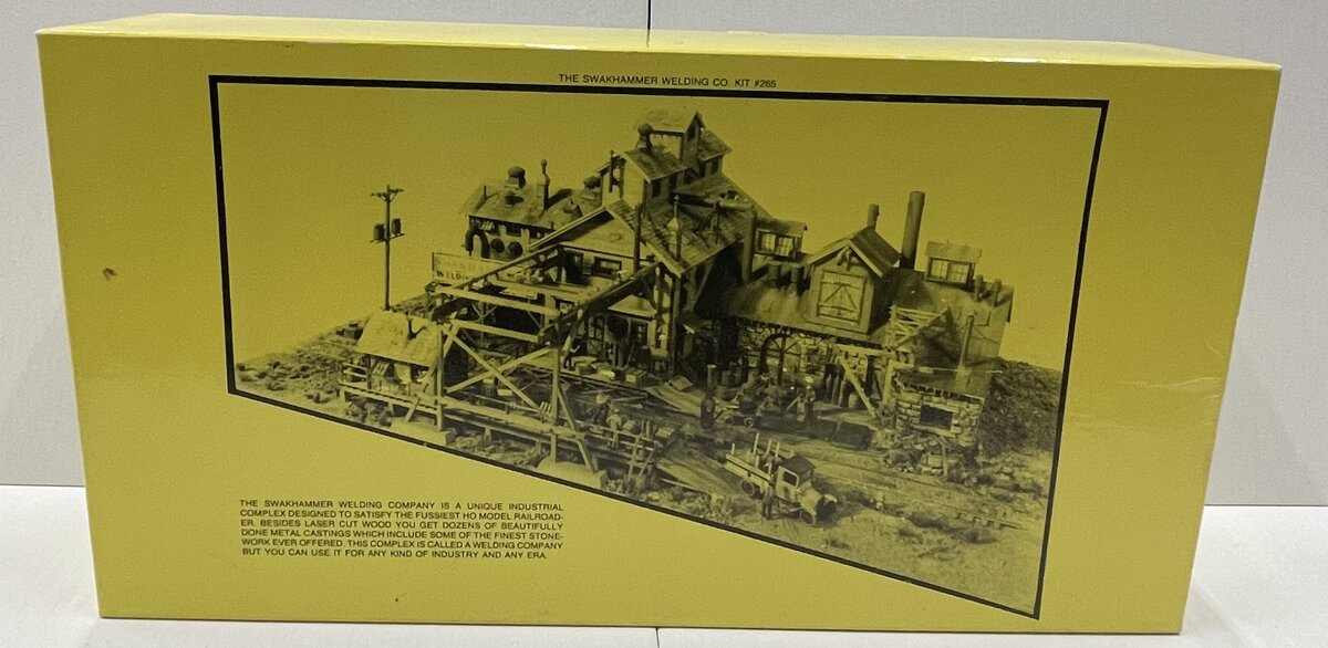 Fine Scale Miniatures 265 HO Swakhammer's Welding Company Laser-Cut Building Kit