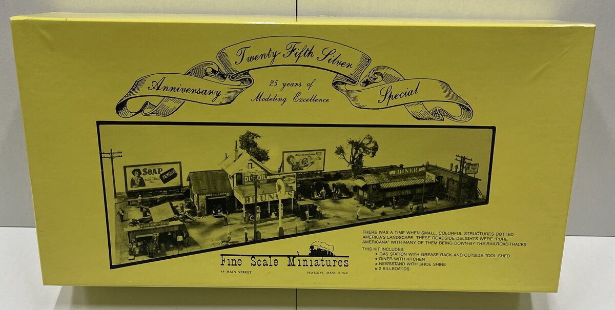 Fine Scale Miniatures 270 HO Scale Roadside Delights Laser-Cut Building Kit