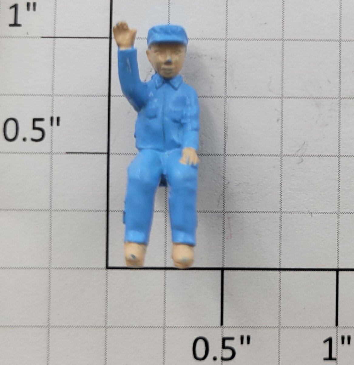 Acme 11000-4 O Waiving Locomotive Engineer Figure