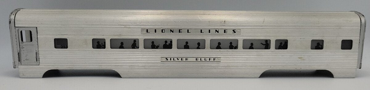 Lionel 2534-1X Silver Bluff Aluminum Passenger Body with Frame & Ends #2534