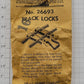 American Flyer 693E S Gauge 1/4" Wide Track Lock Clips (Envelope of 16)