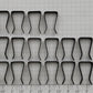 American Flyer 693E S Gauge 1/4" Wide Track Lock Clips (Envelope of 16)