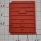 Lionel 19207-12 Orange Right Hand Boxcar Door