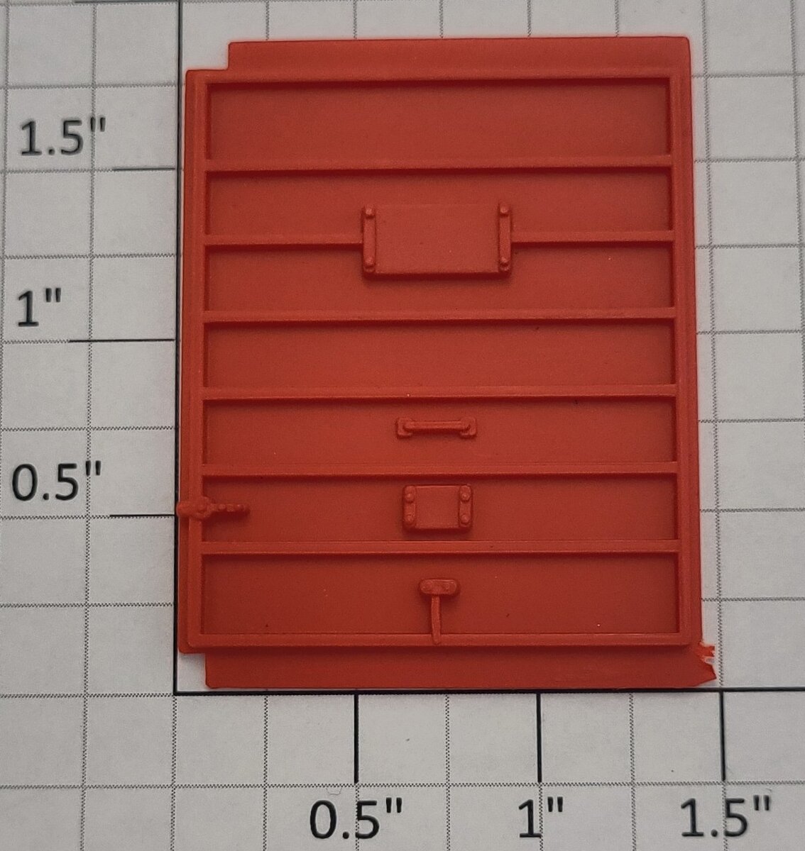 Lionel 19207-12 Orange Right Hand Boxcar Door