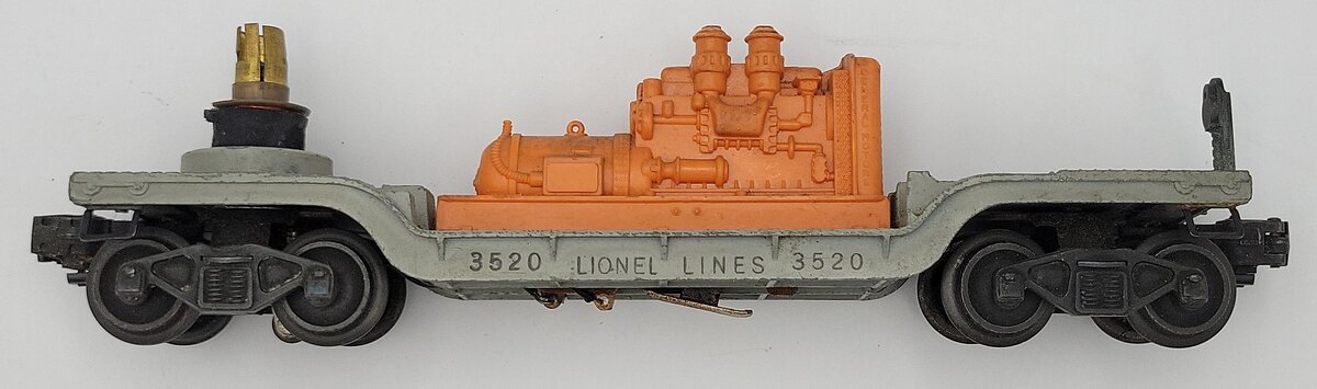 Lionel 3520-1 Searchlight Car with Trucks
