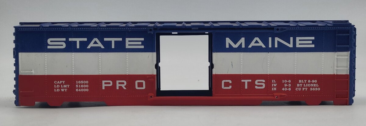 Lionel 3494-275 State of Maine Boxcar Shell