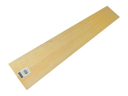 Bud Nosen Models 1166 1/4" x 6" x 36" Balsa Sheets (Pack of 5)