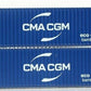 JTC Model Trains 405066 N CMA CGM 40' Hi-Cube C.S. Container (Pack of 2)