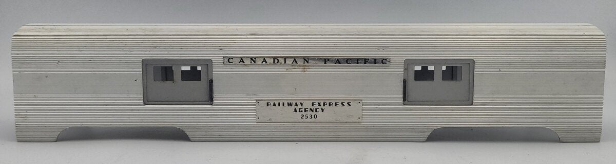 Lionel 2530-2 Canadian Pacific R.E.A. Aluminum Baggage Car Body Shell #2530