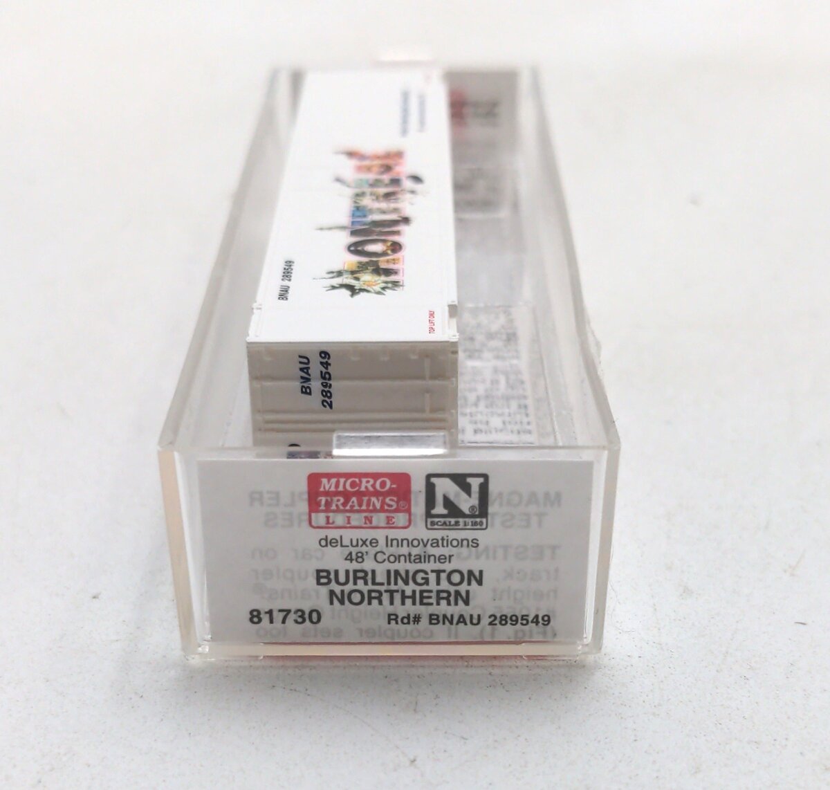 Micro-Trains 46100730 N Burlington Northern Montreal 48' Container #289549