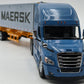 DieCast Masters 71048 1:50 Freightliner New Cascadia w/Sleeper & Skeletal Trailr