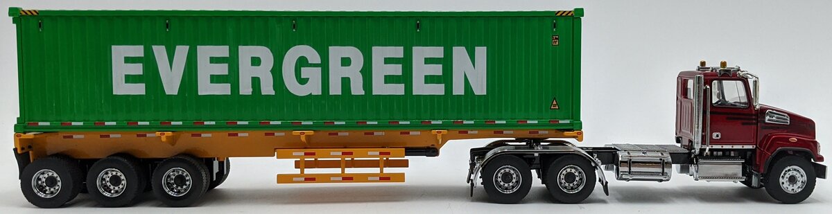 DieCast Masters 71049 1:50 Metallic Red Western Star 4700 Day Cab
