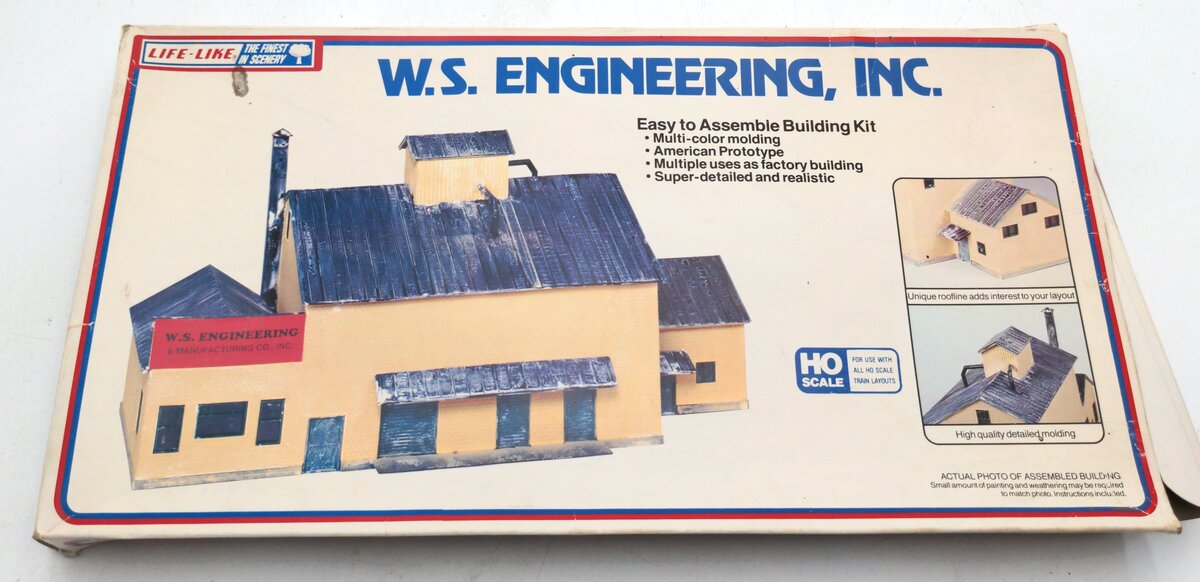 Life Like HO 1364 W.S. Engineering Inc. Building Kit