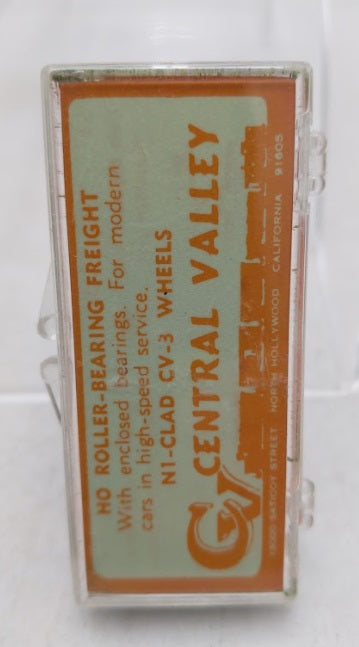 Central Valley Models T-56 HO Roller-Bearing Freight CV-3 Wheels