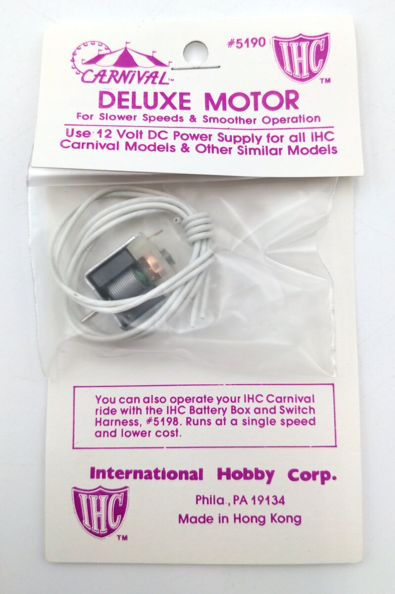 IHC 5190 12 Volt Carnival Deluxe Motor