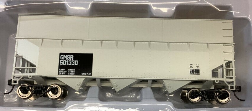 Bowser 42597 HO Gulf & Mississippi Woodchip Hopper Car RTR #501330