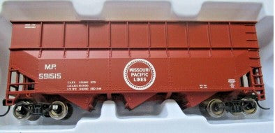 Bowser 42608 HO Missouri Pacific Blt 3-53 70 Ton Woodchip Hopper #591515
