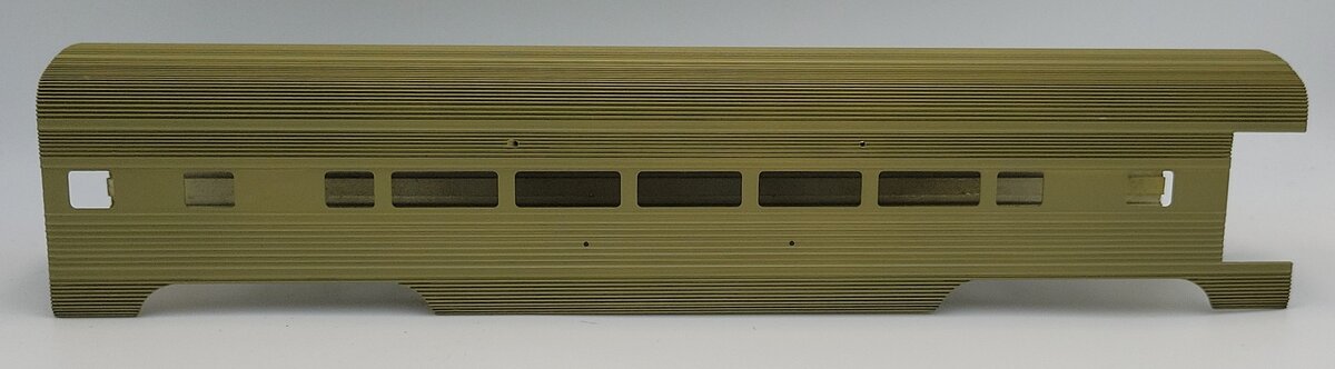 Lionel 2533-12 O Gauge Olive Green Painted Aluminum Pullman / Dining Car Shell