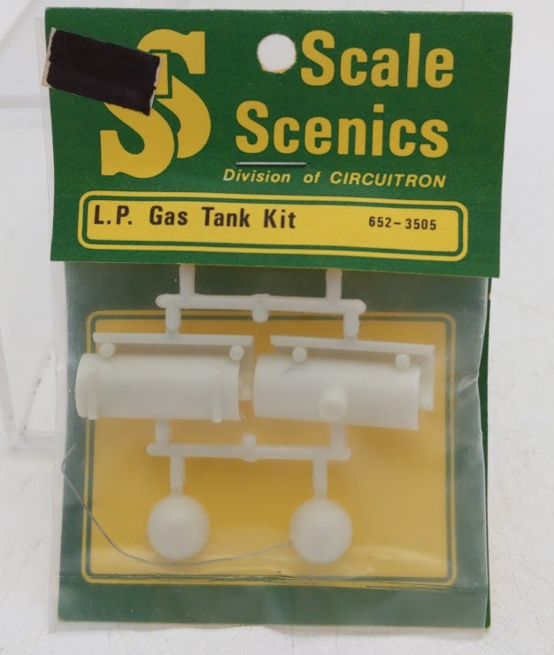 Scale Scenics 3505 HO L. P. Gas Tank Kit