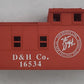 Lionel 2357-3A-16534  D & H Co. Red Caboose Body Shell