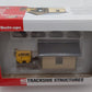 Walthers 933-2804 HO Build-Ups Speeder Shed/Speeder Track & 4-Track Bumpers