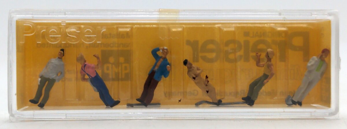 Preiser 32 HO Working People Figures (Set of 6)