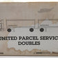 Hermann Marketing UP1700 1:42 Scale Diecast Double UPS Tractor Trailer LN/Box
