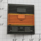Lionel 6464-7 Olive Green and Orange Boxcar Door without Door Guides