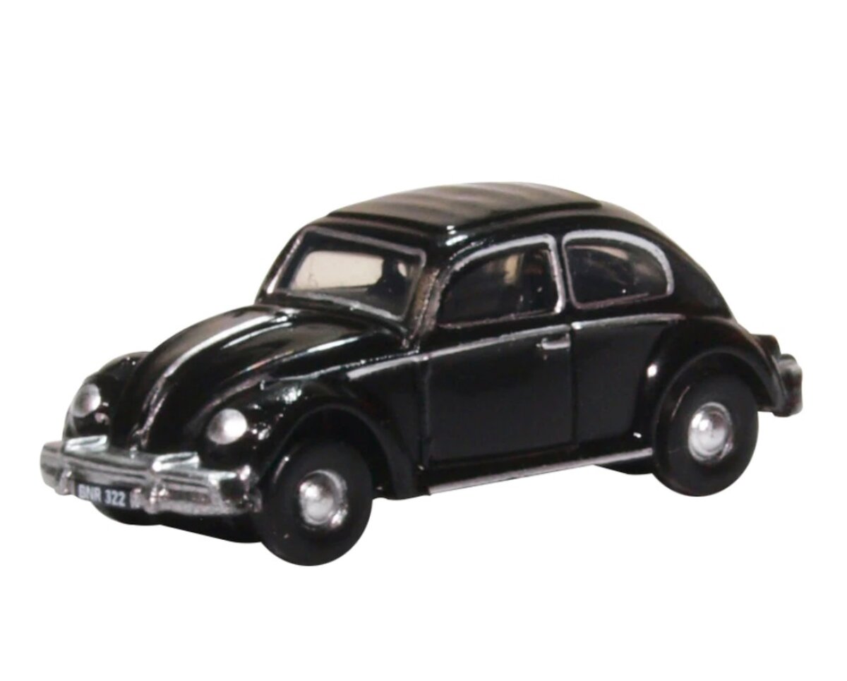 Oxford Diecast NVWB005 1:148 Volkswagen Beetle '53 Black Car