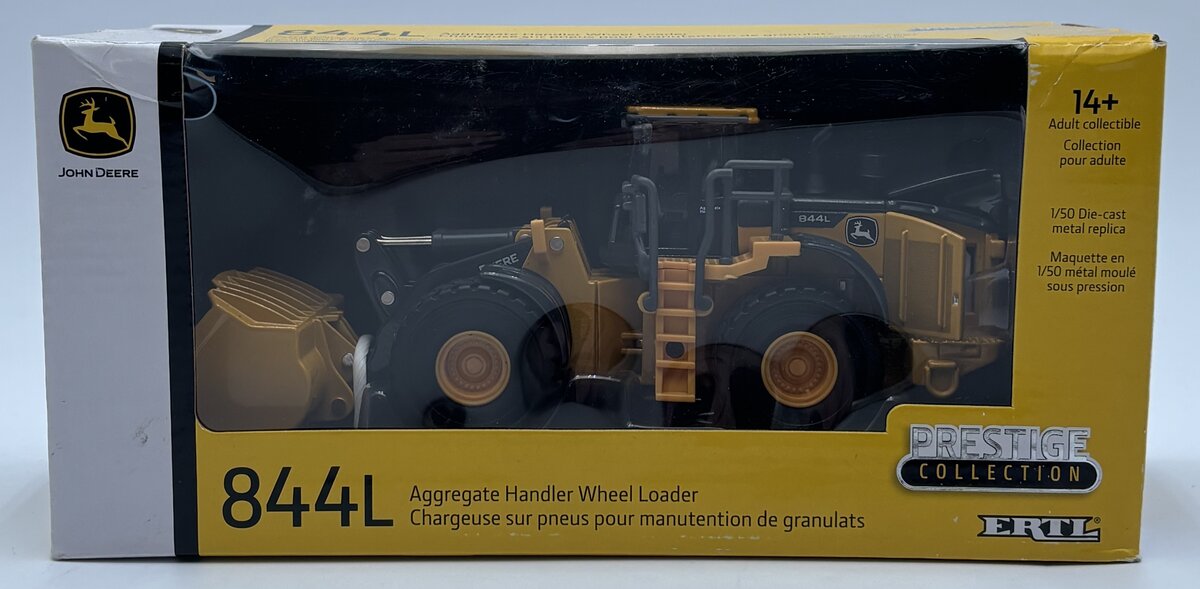 Ertl 45717 1:50 John Deere 844L Aggregate Handler Wheel Loader