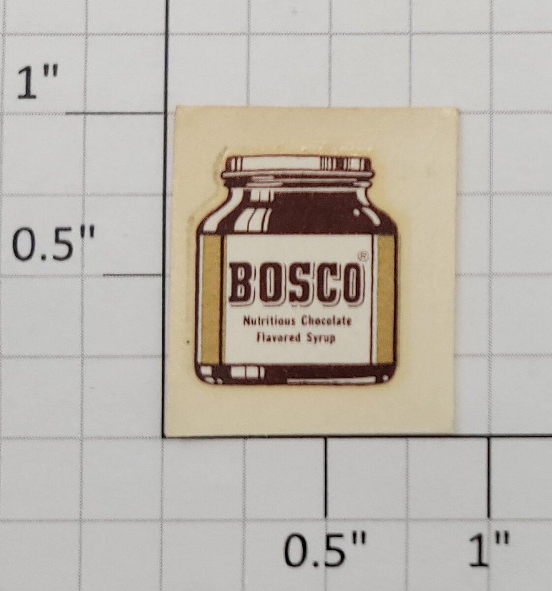 Lionel 3672-5 Bosco Can Water Soluble Decal