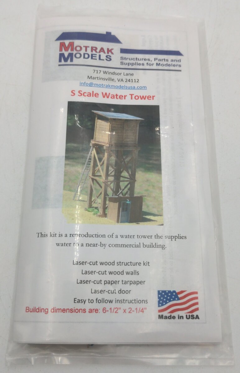 Motrak Models 67001 S Industrial Water Tank