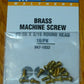 Walthers 947-1032 2-56 3/16" Brass Round Head Machine Screws (Pack of 16)