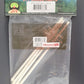 JTT Scenery Products 97373 O/1:48 Scale 1/4" White Utility Poles (Pack of 4)