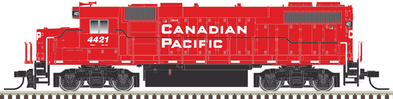 Atlas 40004812 N Canadian Pacific Phase 2 Silver GP38-2 Diesel Locomotive #4421