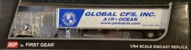 First Gear 60-0821 1:64 Global CFS, Inc. Mack Anthem Cab w/Dry Goods Trailer