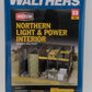 Walthers 933-3130 HO Scale Northern Light And Power House Interior Plastic Kit
