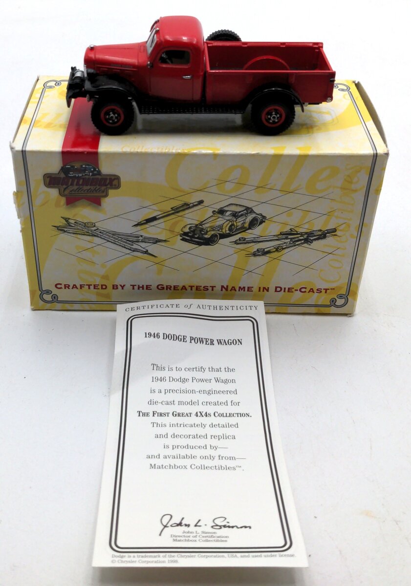 Matchbox YYM35053 1:43 Scale 1946 Dodge Power Wagon