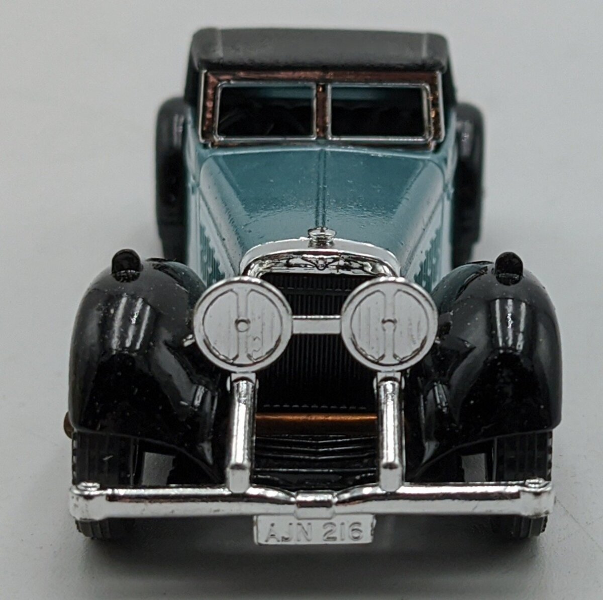 Matchbox Y17 48:1 1938 Hispano Suiza Blue