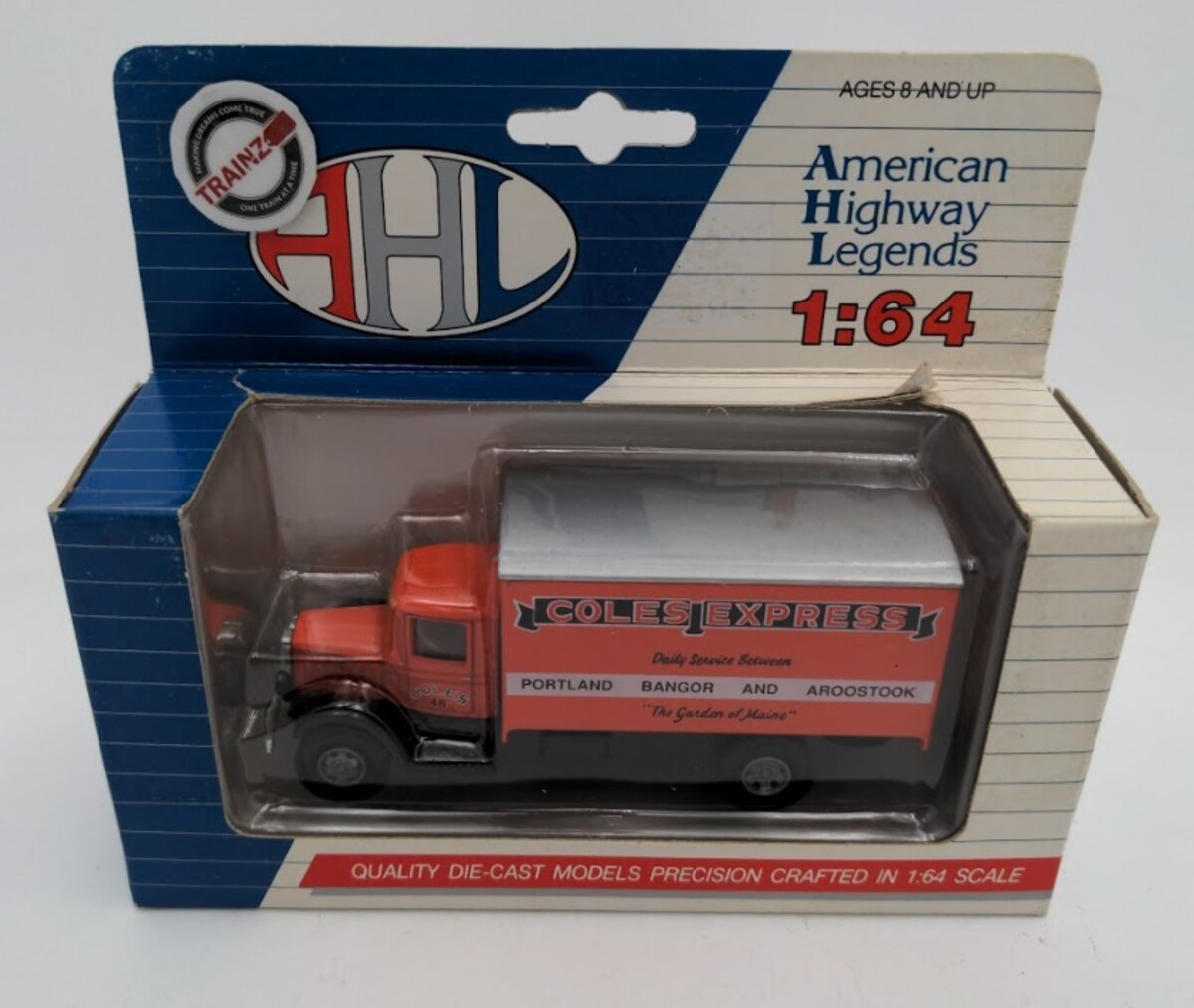 AHL L01017 1:64 Scale Cole's Express Mack Model BM Truck Die Cast