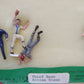 Kramer 18 O/027 Baseball Players Third Base Sliding Figures Cast Metal(Set of 4)