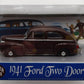 Fleer 1941-02 1:43 1941 Ford Deluxe Two Door Sedan Mayfair Maroon Die-Cast