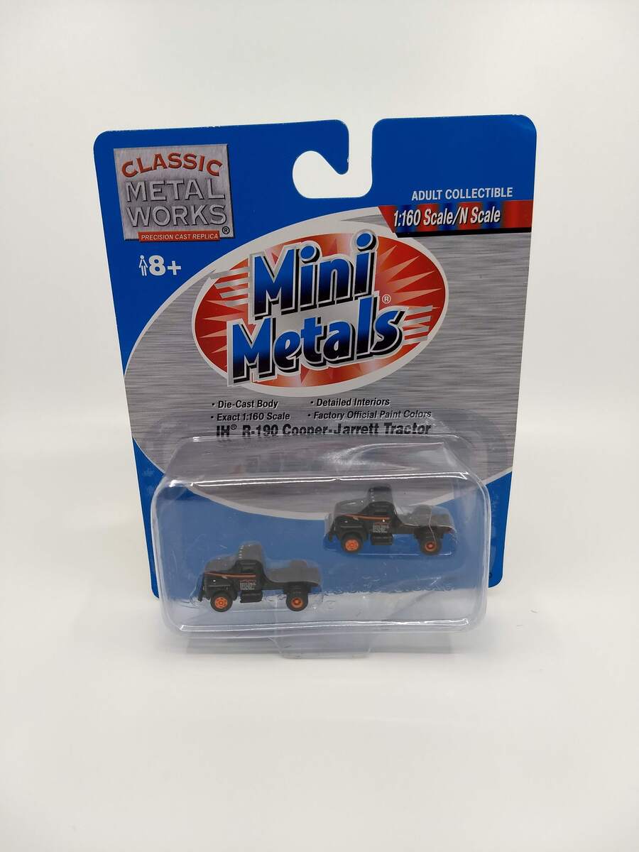 Classic Metal Works 51110 N Mini Metals Cooper-Jarrett Tractors (Pack of 2)