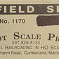 Sheepscot Scale Products 1170 HO Scale Beanfield Siding Building Kit