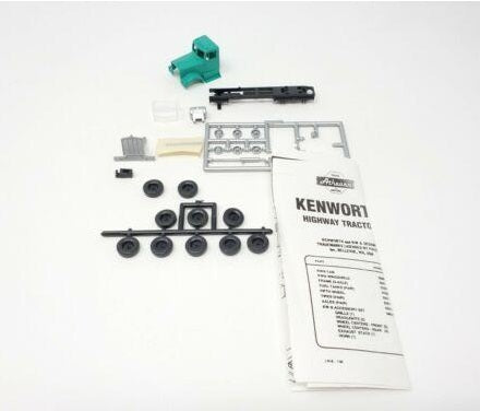 Athearn 5665 HO Undecorated Green Conventional Tractor Plastic Kit